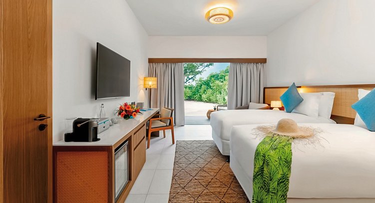 Avani+ Barbarons Seychelles - Modellbild Wohnbeispiel Premium Beach Access (Zimmercodierungen DMO & UHO)