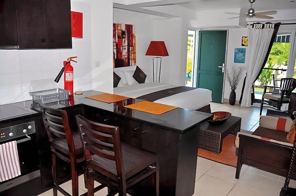 Hanneman Holiday Residence - Wohnbeispiel One Bedroom Terrace Studio (Zimmercodierung SB1)