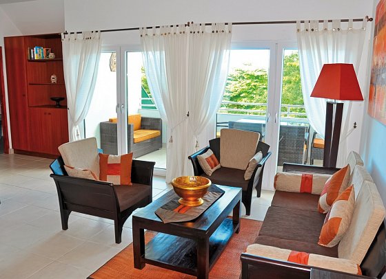 Hanneman Holiday Residence - Wohnbeispiel Two Bedrooms Penthouse Apartment (Zimmercodierung OB1)