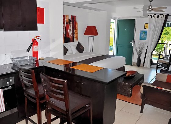 Hanneman Holiday Residence - Wohnbeispiel One Bedroom Terrace Studio (Zimmercodierung SB1)