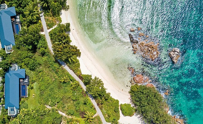 Raffles Seychelles - Two Bedroom Beachfront Pool Villa (Zimmercodierung VB4)