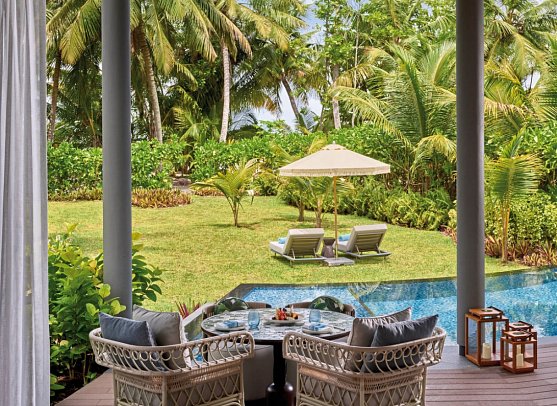 Waldorf Astoria Seychelles Platte Island - Hawksbill Pool Villa (Zimmercodierung VB1)