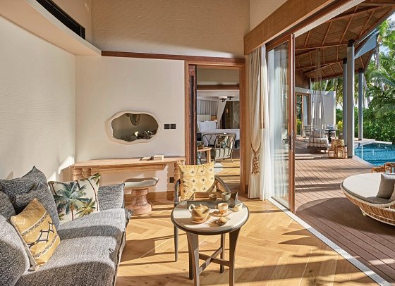 Waldorf Astoria Seychelles Platte Island - Grand Hawksbill Pool Villa (Zimmercodierung VB2)