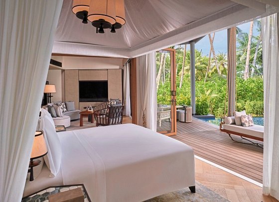 Waldorf Astoria Seychelles Platte Island - One Bedroom Hawksbill Pool Villa (Zimmercodierung VB1)
