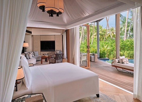 Waldorf Astoria Seychelles Platte Island - One Bedroom Hawksbill Pool Villa (Zimmercodierung VB1)