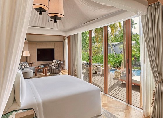 Waldorf Astoria Seychelles Platte Island - One Bedroom Hawksbill Pool Villa (Zimmercodierung VB1)