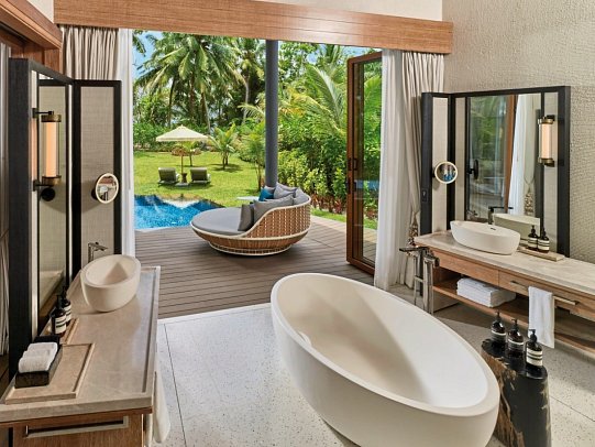 Waldorf Astoria Seychelles Platte Island - One Bedroom Hawksbill Pool Villa (Zimmercodierung VB1)