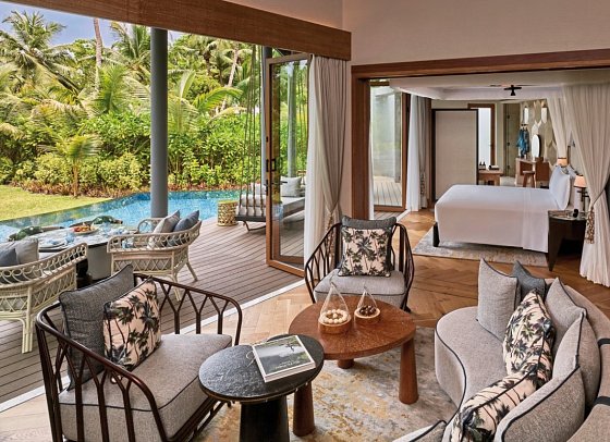 Waldorf Astoria Seychelles Platte Island - Three Bedroom Kingfish Pool Villa (Zimmercodierung VB4)