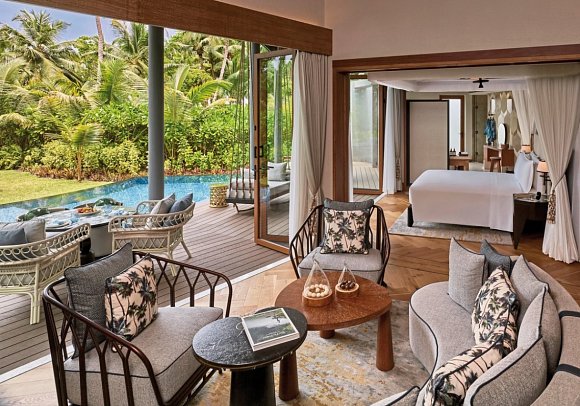 Waldorf Astoria Seychelles Platte Island - Three Bedroom Kingfish Pool Villa (Zimmercodierung VB4)