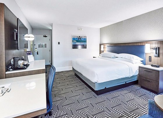 RIU Plaza Fisherman's Wharf - Wohnbeispiel Deluxe King Bed (Zimmercodierung UD2)