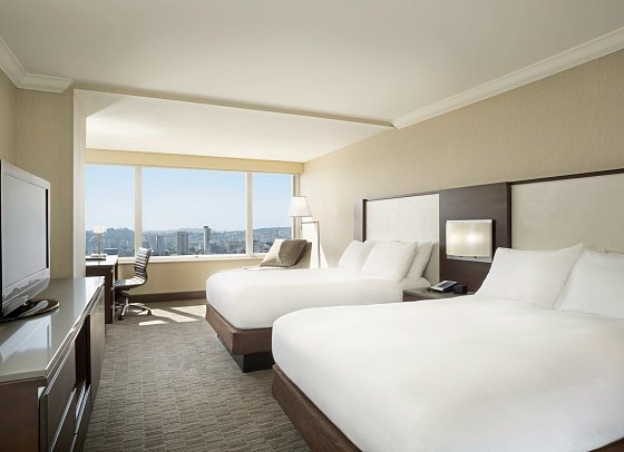 Hilton Union Square - Wohnbeispiel Skyline View Room (Zimmercodierung UB1)