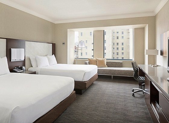 Hilton Union Square - Wohnbeispiel Deluxe Room (Zimmercodierung UD1)