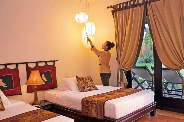 Seahorse Resort & Spa - Wohnbeispiel Bungalow (Zimmercodierungen BBG, BBM & BBP)