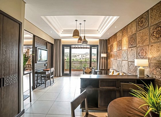 Pandanus Resort - Wohnbeispiel Signature Suite (Zimmercodierung WB1)