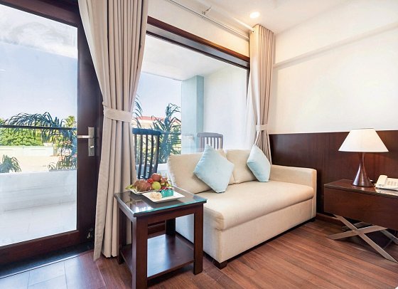 Hoang Ngoc Beach Resort - Wohnbeispiel Superior Garden View (Zimmercodierung USG)
