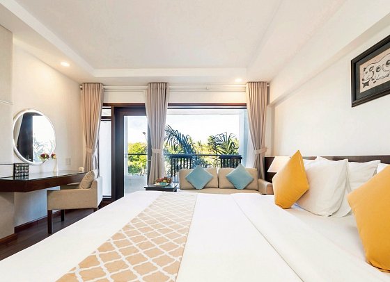 Hoang Ngoc Beach Resort - Wohnbeispiel Superior Garden View (Zimmercodierung USG)