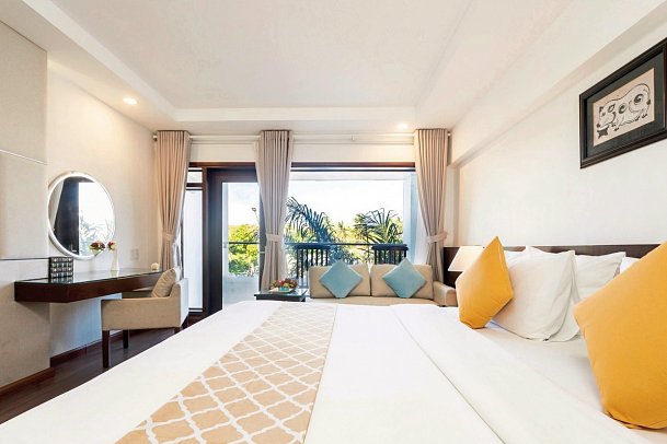Hoang Ngoc Beach Resort - Wohnbeispiel Superior Garden View (Zimmercodierung USG)