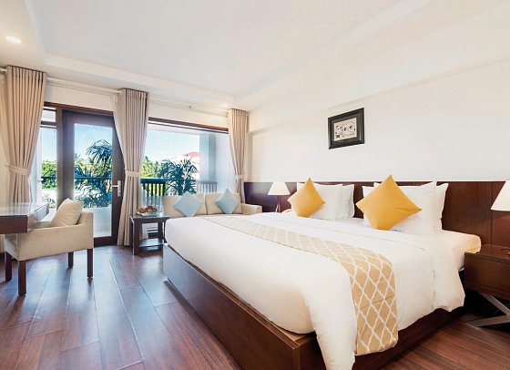 Hoang Ngoc Beach Resort - Wohnbeispiel Superior Garden View (Zimmercodierung USG)