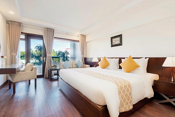 Hoang Ngoc Beach Resort - Wohnbeispiel Superior Garden View (Zimmercodierung USG)