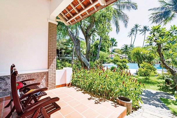 Hoang Ngoc Beach Resort - Wohnbeispiel Superior Pool View (Zimmercodierung USP)