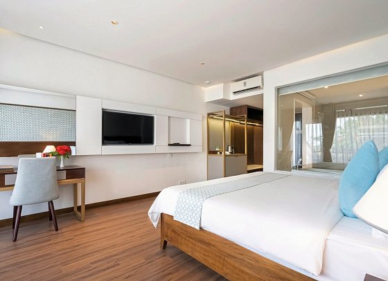 Hoang Ngoc Beach Resort - Wohnbeispiel Deluxe Sea View (Zimmercodierung UDM)