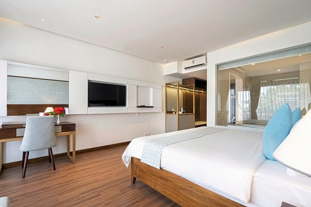 Hoang Ngoc Beach Resort - Wohnbeispiel Deluxe Sea View (Zimmercodierung UDM)