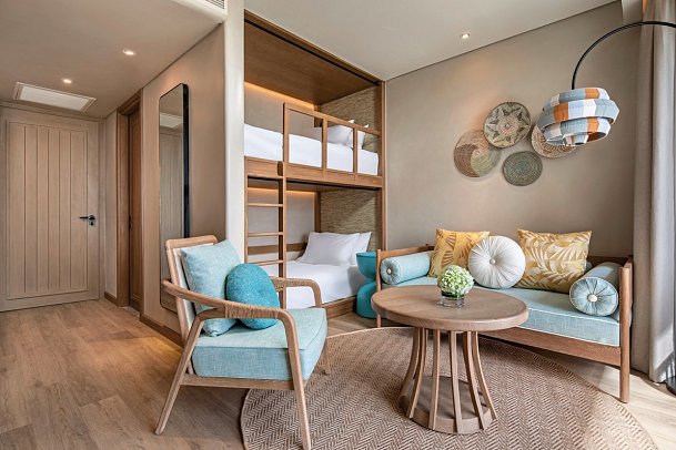 Radisson Resort Phan Thiet - Wohnbeispiel Family Suite (Zimmercodierung WI1)
