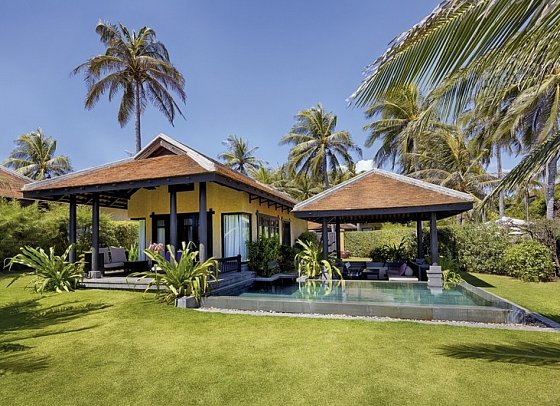Anantara Mui Ne Resort - Wohnbeispiel 1BR Beachfront Pool Villa (Zimmercodierung VBR)