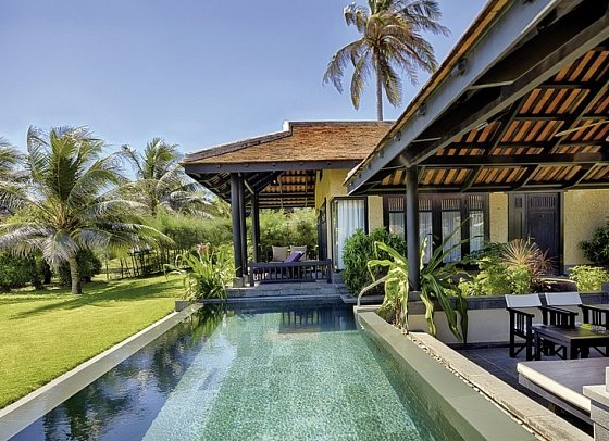 Anantara Mui Ne Resort - Wohnbeispiel 1BR Beachfront Pool Villa (Zimmercodierung VBR)
