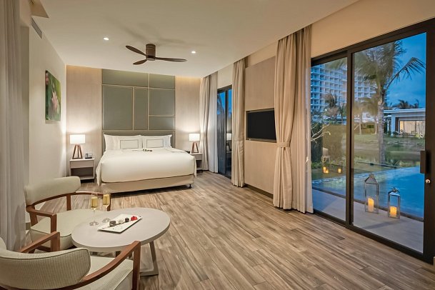 Meliá Ho Tram Beach Resort - Wohnbeispiel The Level 1BR Lakefront Pool Villa (Zimmercodierung VL5)