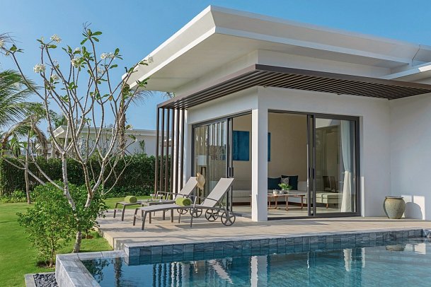 Meliá Ho Tram Beach Resort - Wohnbeispiel The Level 2BR Lakefront Pool Villa (Zimmercodierung VL2)