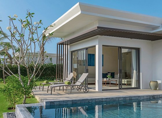 Meliá Ho Tram Beach Resort - Wohnbeispiel The Level 2BR Lakefront Pool Villa (Zimmercodierung VL2)