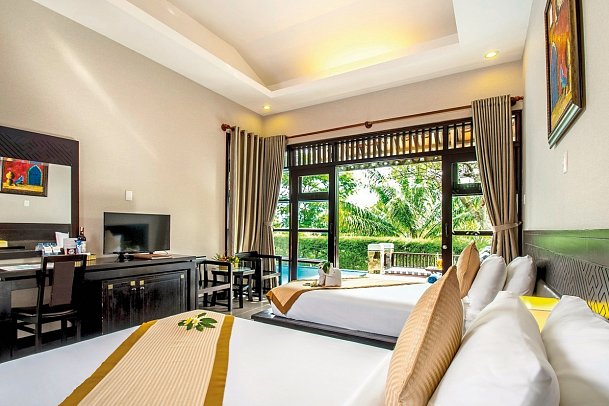 Romana Resort & Spa - Wohnbeispiel Pool Villa Ocean View (Zimmercodierung VB5)