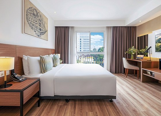 T-Ritz Saigon Hotel & Apartment - Wohnbeispiel Deluxe (Zimmercodierung UB1)