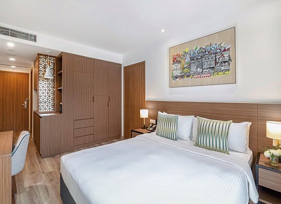 T-Ritz Saigon Hotel & Apartment - Wohnbeispiel Deluxe (Zimmercodierung UB1)