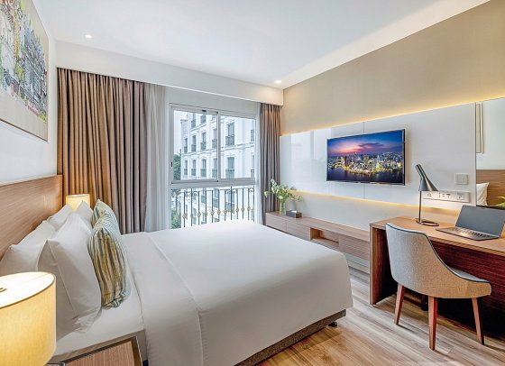 T-Ritz Saigon Hotel & Apartment - Wohnbeispiel Deluxe (Zimmercodierung UD1)