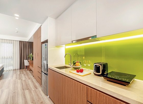 T-Ritz Saigon Hotel & Apartment - Wohnbeispiel Studio (Zimmercodierung SB1)