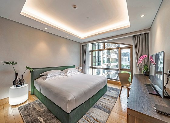 Sherwood Suites Saigon - Wohnbeispiel Premier Suite (Zimmercodierung WM1)