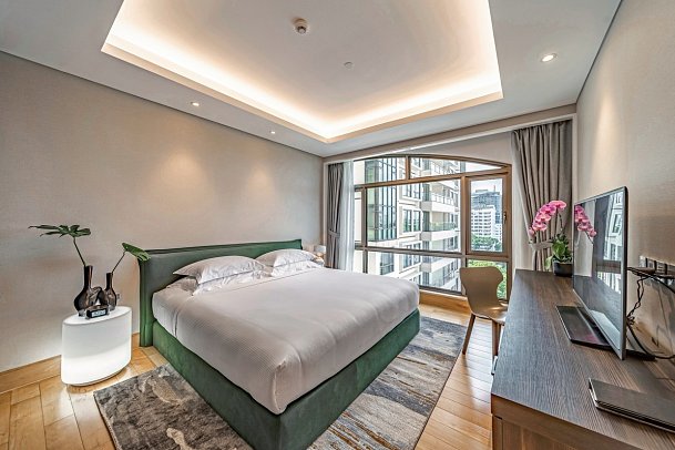 Sherwood Suites Saigon - Wohnbeispiel Premier Suite (Zimmercodierung WM1)