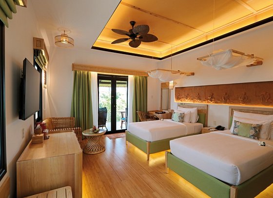 Bamboo Village Beach Resort & Spa - Wohnbeispiel Serene Elite Beach Front Bungalow (Zimmercodierung BBO)