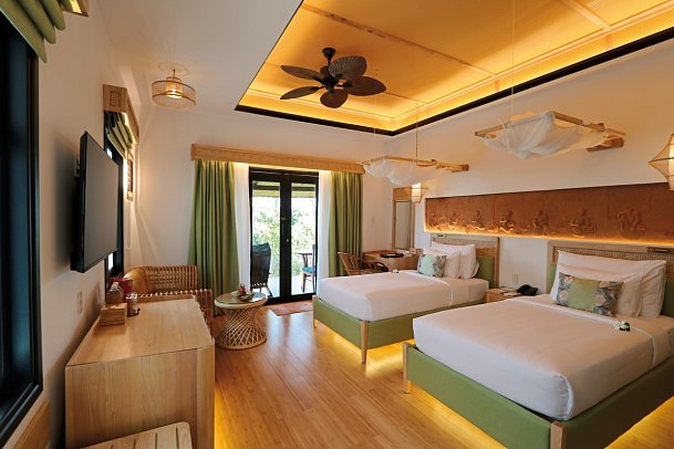 Bamboo Village Beach Resort & Spa - Wohnbeispiel Serene Elite Beach Front Bungalow (Zimmercodierung BBO)
