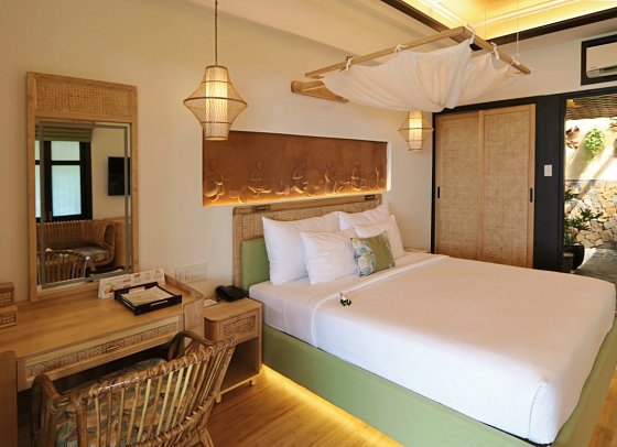 Bamboo Village Beach Resort & Spa - Wohnbeispiel Serene Elite Beach Front Bungalow (Zimmercodierung BBO)