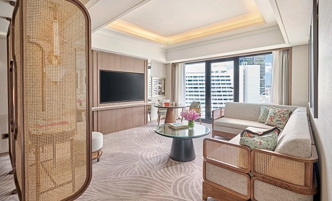 Mandarin Oriental, Singapore - Family Suite (Zimmercodierung WB1)