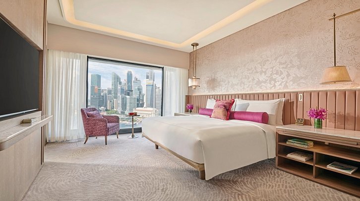 Mandarin Oriental, Singapore - Premier Marina Bay Suite Bedroom