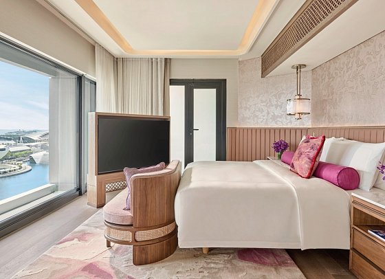 Mandarin Oriental, Singapore - Sea View Suite Bedroom