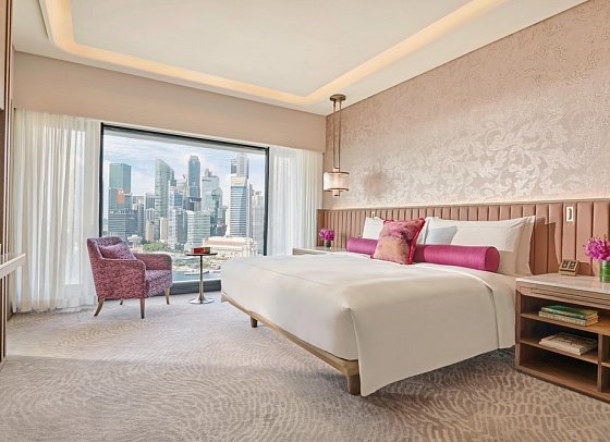 Mandarin Oriental, Singapore - Premier Marina Bay Suite Bedroom