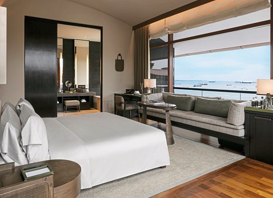 Capella Singapore - Premier Sea View (Zimmercodierung UMMF)