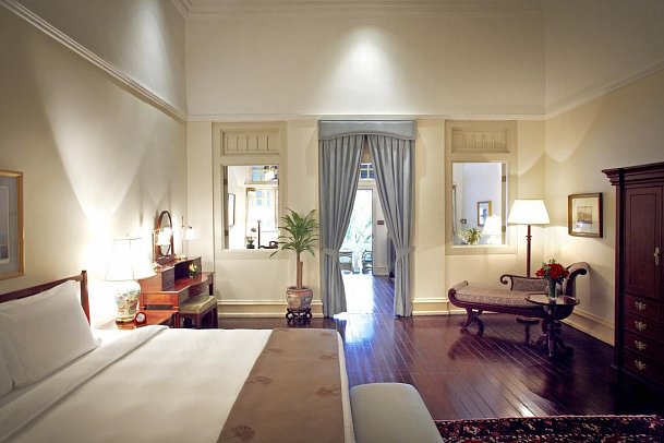 Raffles Singapore - Wohnbeispiel Palm Court Suite (Zimmercodierung WB2)
