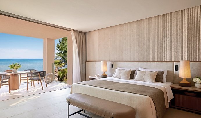 Sani Asterias - Two Bedroom Grand Residence Balcony Beach Front