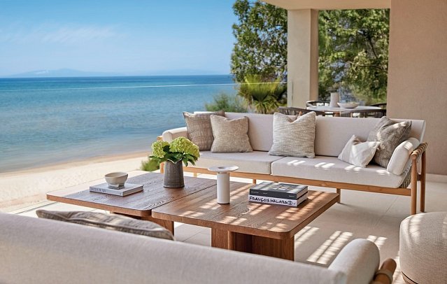 Sani Asterias - Two Bedroom Grand Residence Balcony Beach Front